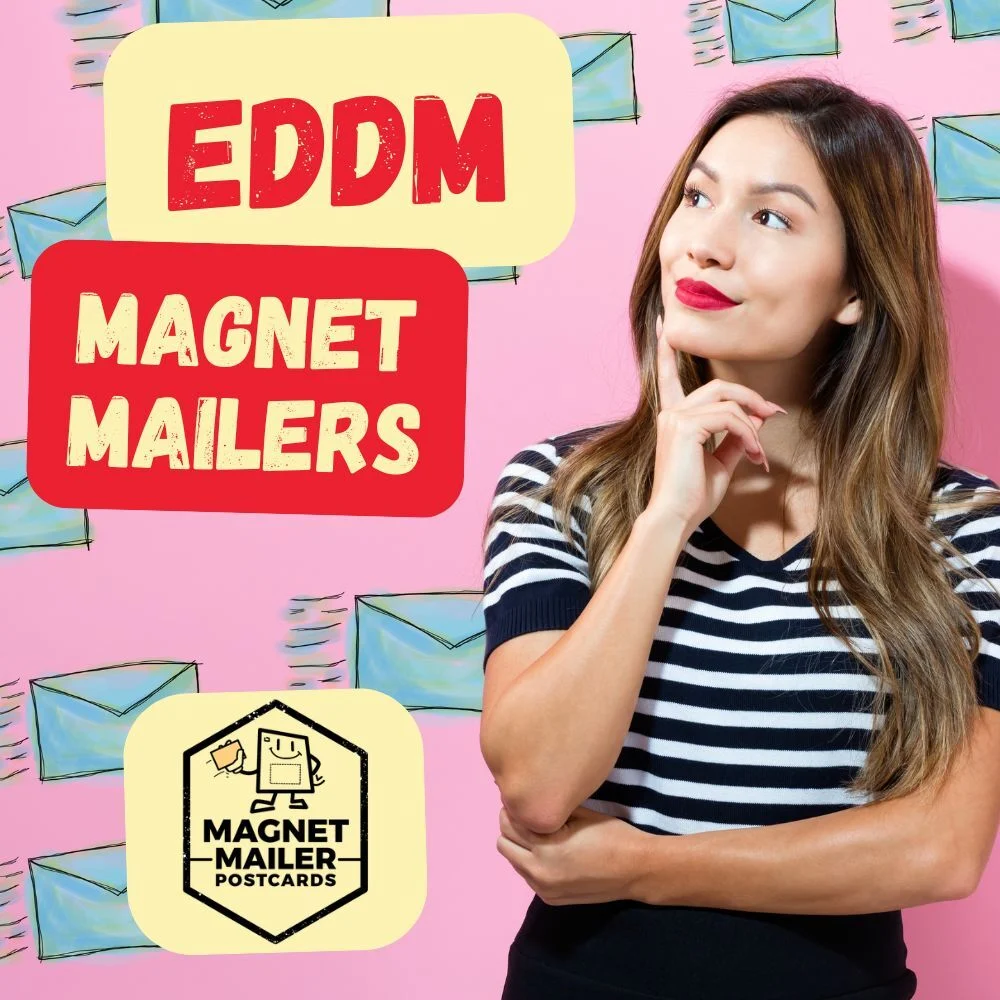 EDDM magnet mailers ready for the post office
